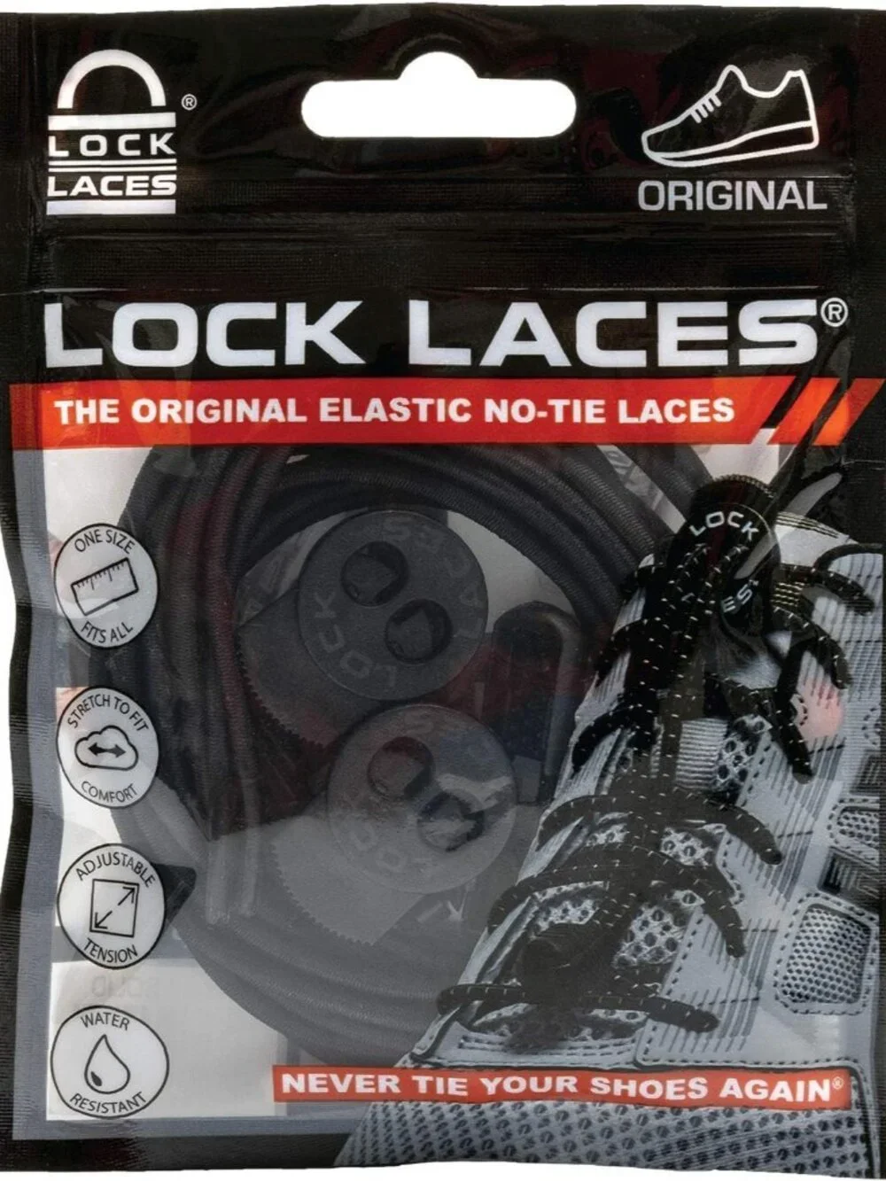 Elastic No Tie Shoelaces for Kids & Adults, One Size Fits All